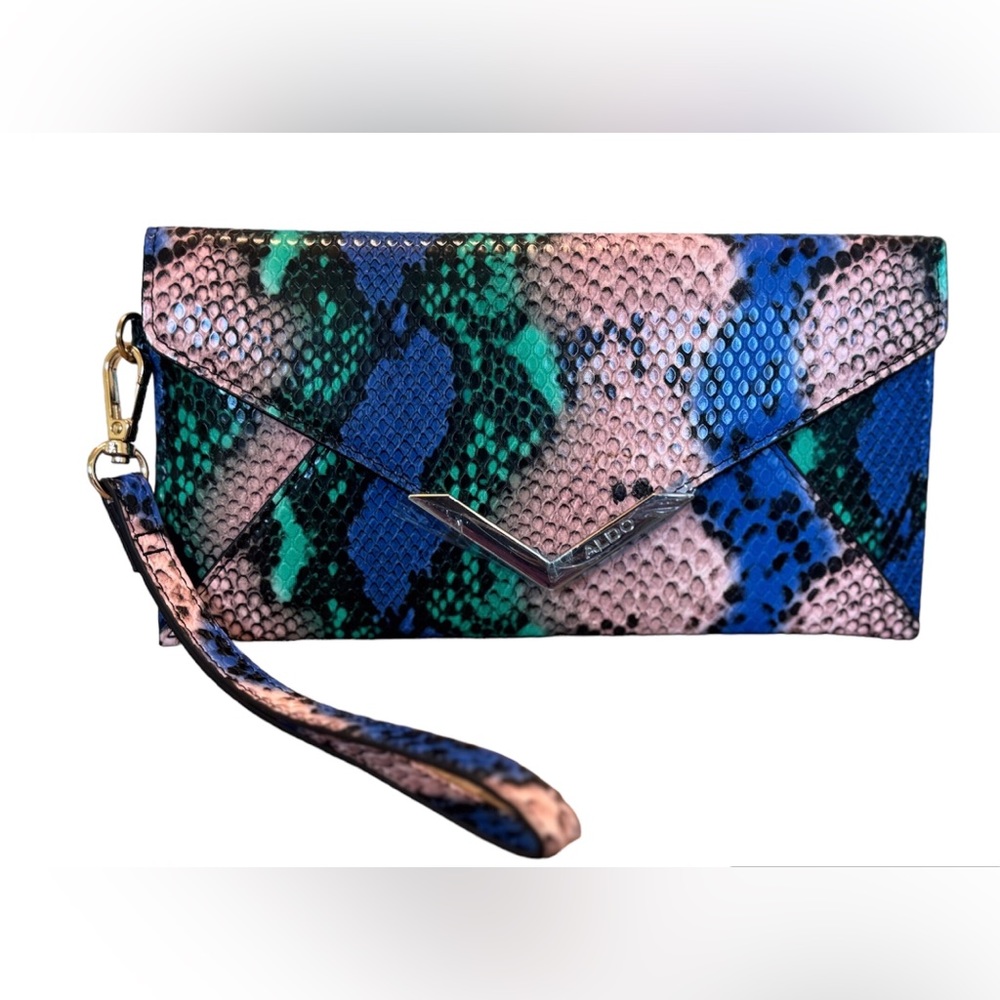 Aldo Sneak Skin Wristlet